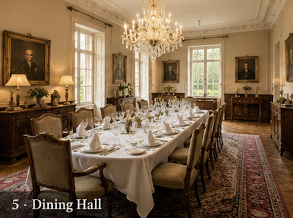 Der Speisesaal